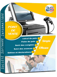 Package logiciel 2S-INFO Point de vente et caisse