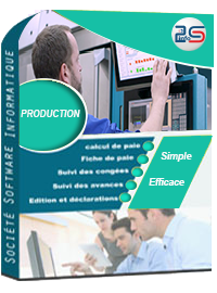 Package logiciel 2S-INFO Production, stock et traçabilité