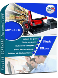 Package logiciel 2S-INFO Hôtellerie, superette et médical