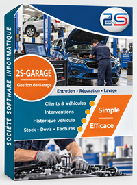 Package logiciel 2S-INFO 2S-GARAGE
